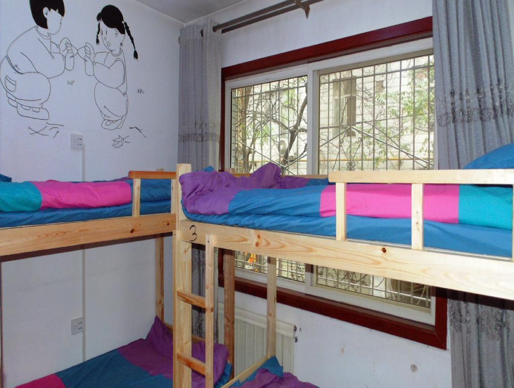 Hua Qiu Ku Youth Hostel East Street Branch Si-an Pokoj fotografie