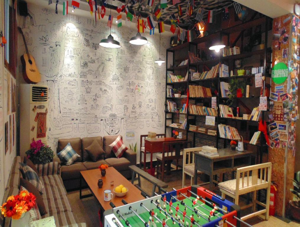 Hua Qiu Ku Youth Hostel East Street Branch Si-an Exteriér fotografie