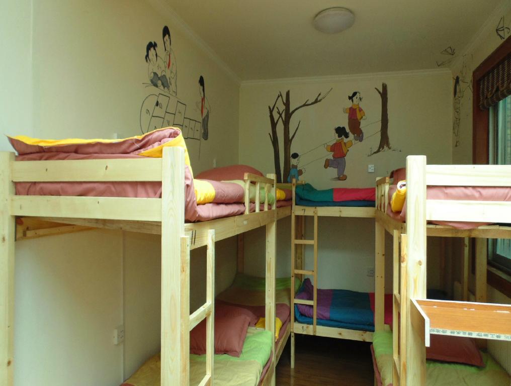 Hua Qiu Ku Youth Hostel East Street Branch Si-an Pokoj fotografie