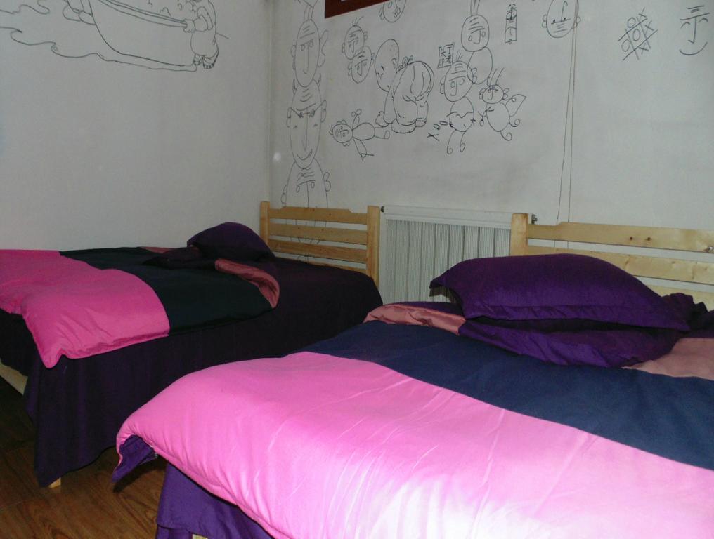 Hua Qiu Ku Youth Hostel East Street Branch Si-an Pokoj fotografie